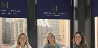 L-R: Maureen Matheson; Donna Carson; Victoria Lawson