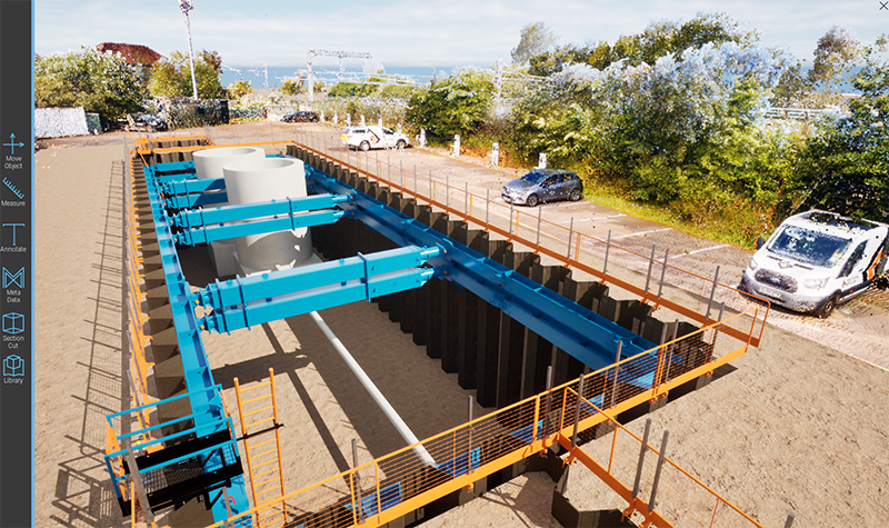 cofferdam model