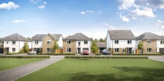 Taylor Wimpey typical street scene