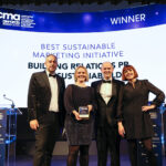 Scottish built environment collaboration earns sustainability award recognition CMA Awards winners on stage