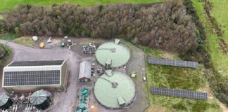 Aerial of site