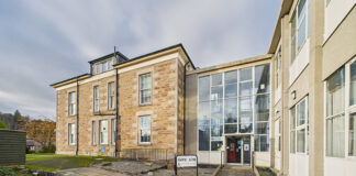 Dingwall town centre building