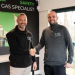Dougie Bell (left) with Conor Maguire, Edinburgh Boiler Company
