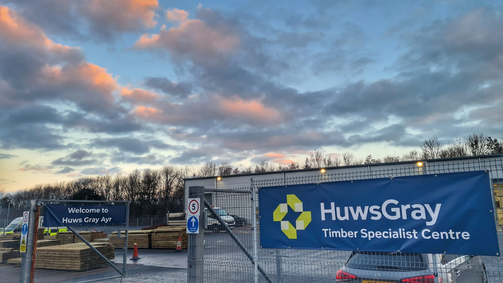 Huws Gray site in Ayr
