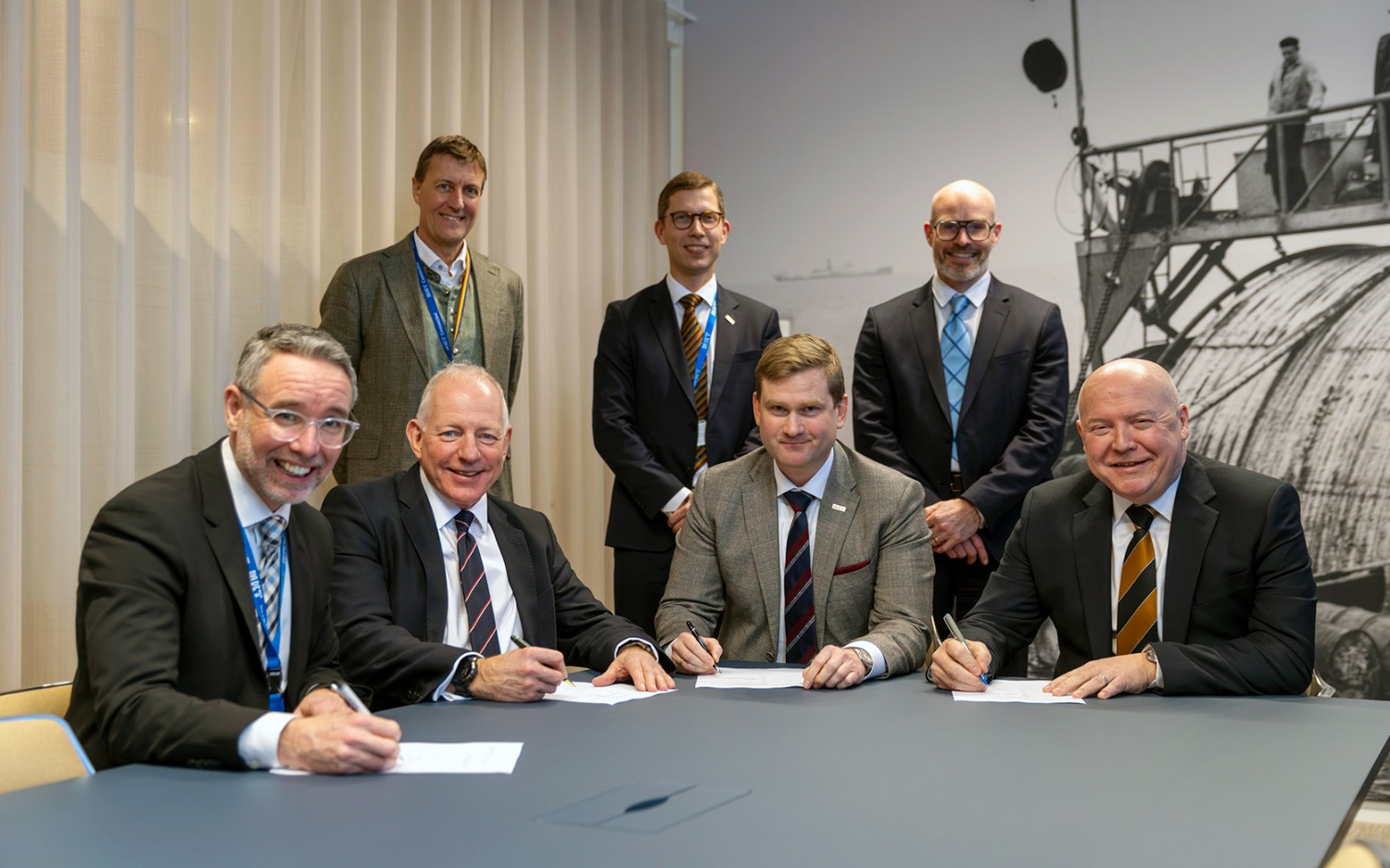 Signing of contract