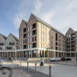 CGI of affordable housing project in Govan