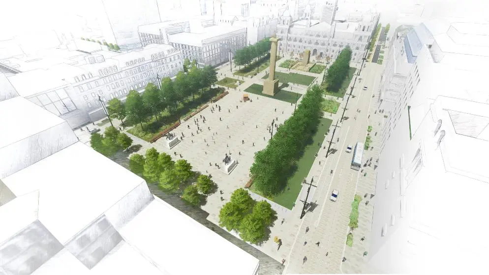 George Square aerial