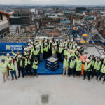 Landmark Glasgow PBSA project celebrates construction milestone Topping out ceremony at Glasgow student accommodation