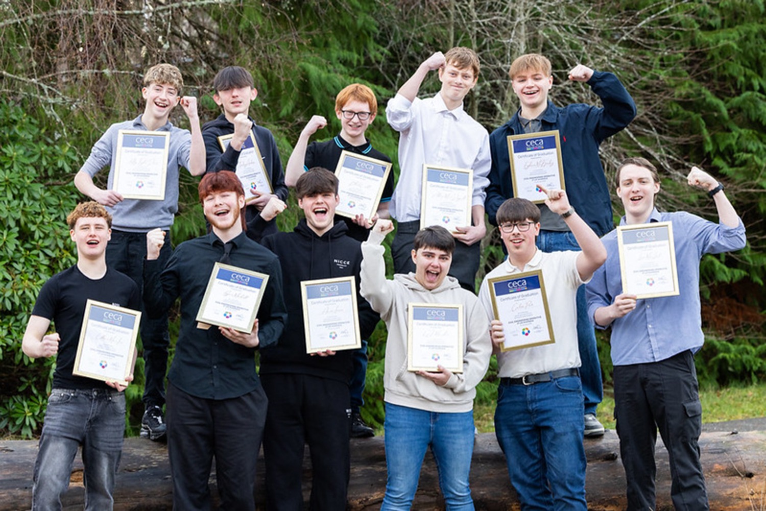 CECA graduates