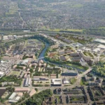 Ryden appointed to support £500m Clyde Gateway masterplan Aerial of the plans