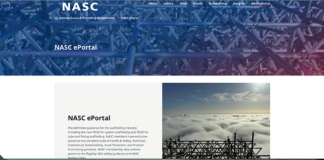 Screenshot of NASC website