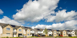 Taylor Wimpey East Scotland typical street scene