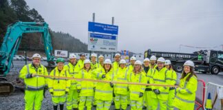 Construction work begins