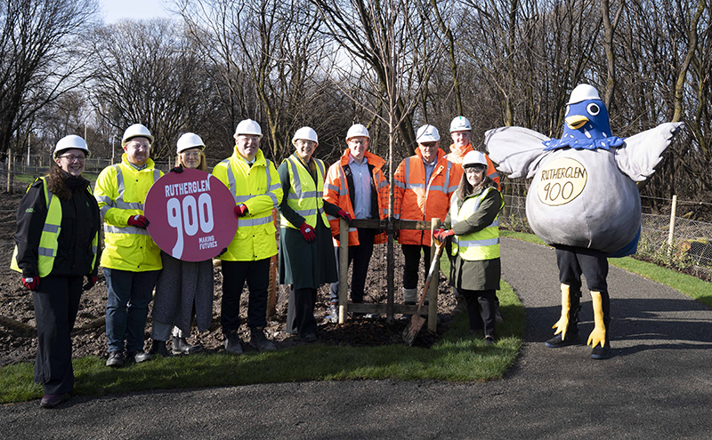Clyde Gateway marks completion of Cuningar Loop with final tree planting ceremony
