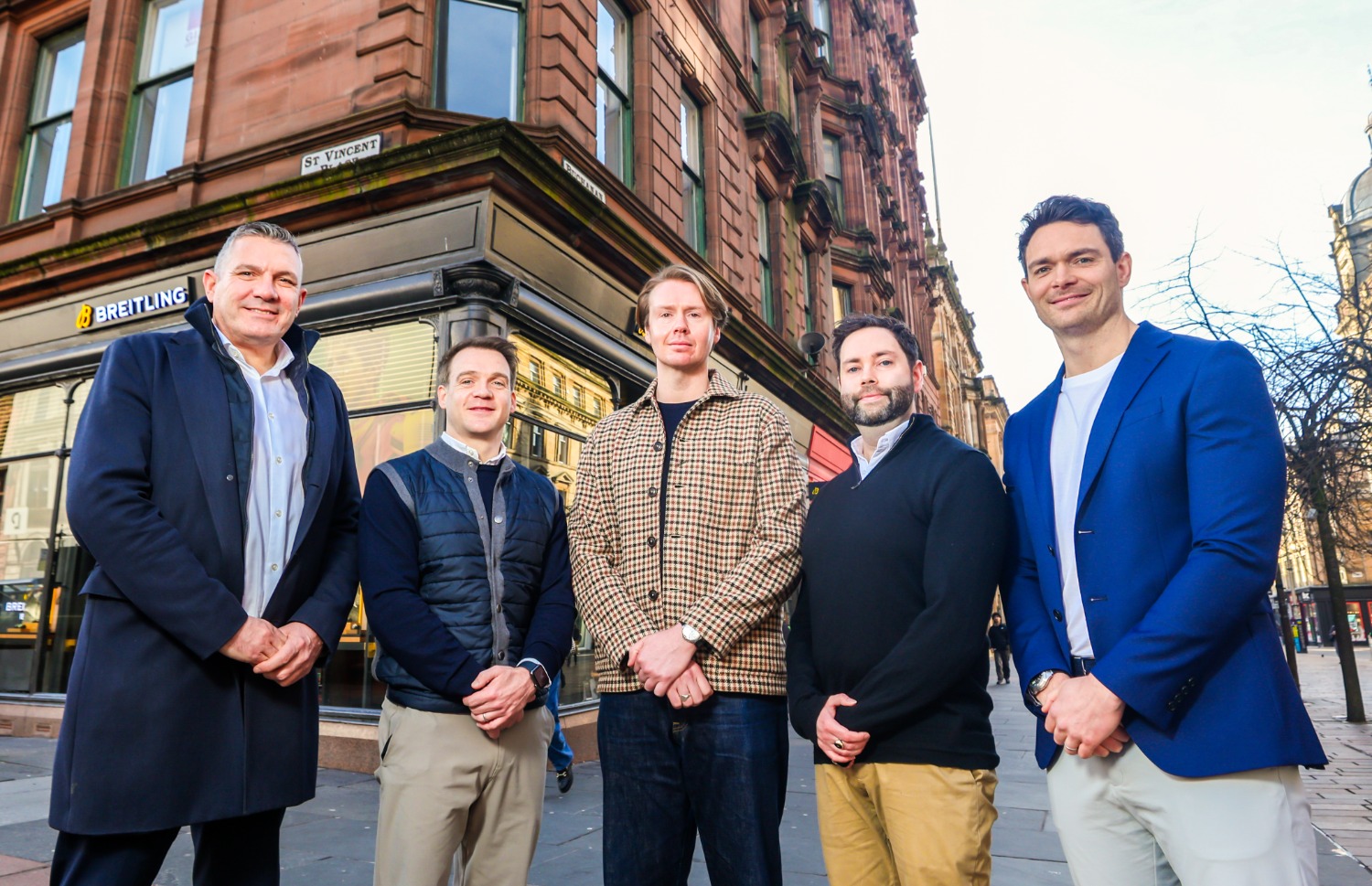 Gary Macdonald, Marc Taylor, Gregor Brown, Paul Clifford, Michael Martin
