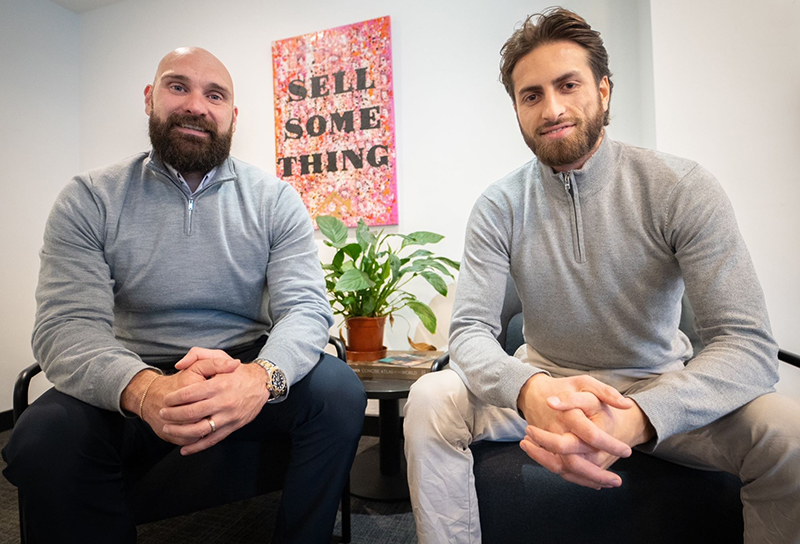 Prime Property Auctions co-owners John Morris (left) and Luis Guarin