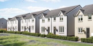 Taylor Wimpey East Scotland typical street scene