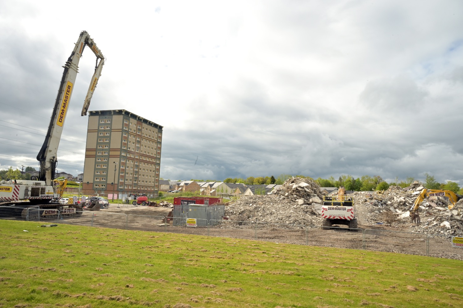 North Lanarkshire Council tower