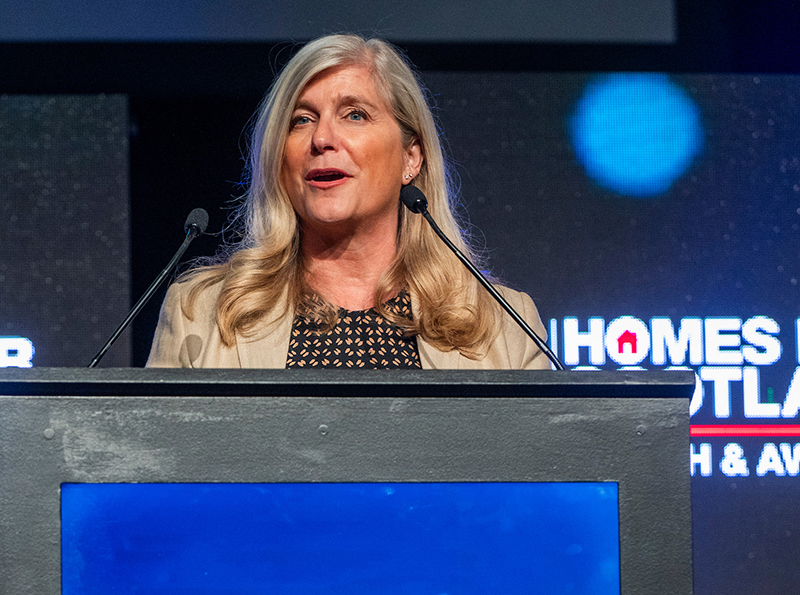 Jane Wood at podium