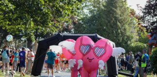 Fancy dress at Kirkcaldy Parks Running Festival