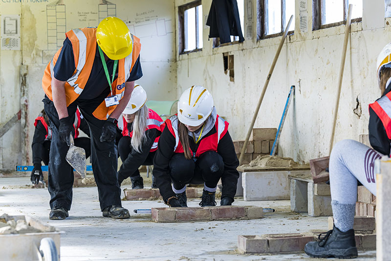 Construction apprentices