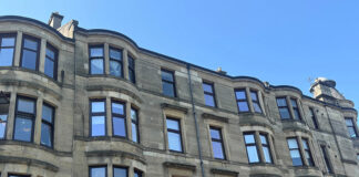 Window replacement programme in west Glasgow