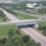 Fife Council progressing plans for Dunfermline Northern Link Road project CGI of Dunfermline link road project