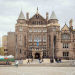 Specialist M&E works support refurb work at historic University of Edinburgh building Teviot Row House - external