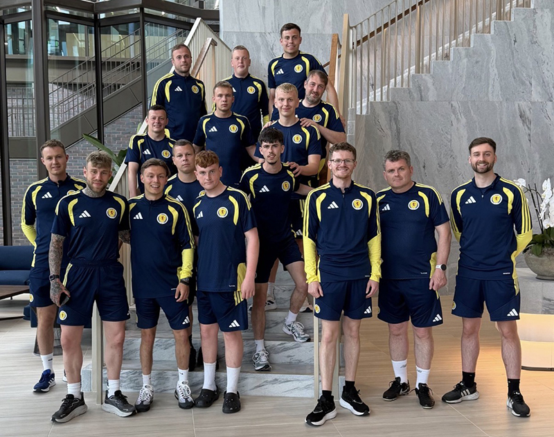 Scotland’s cerebral palsy football team