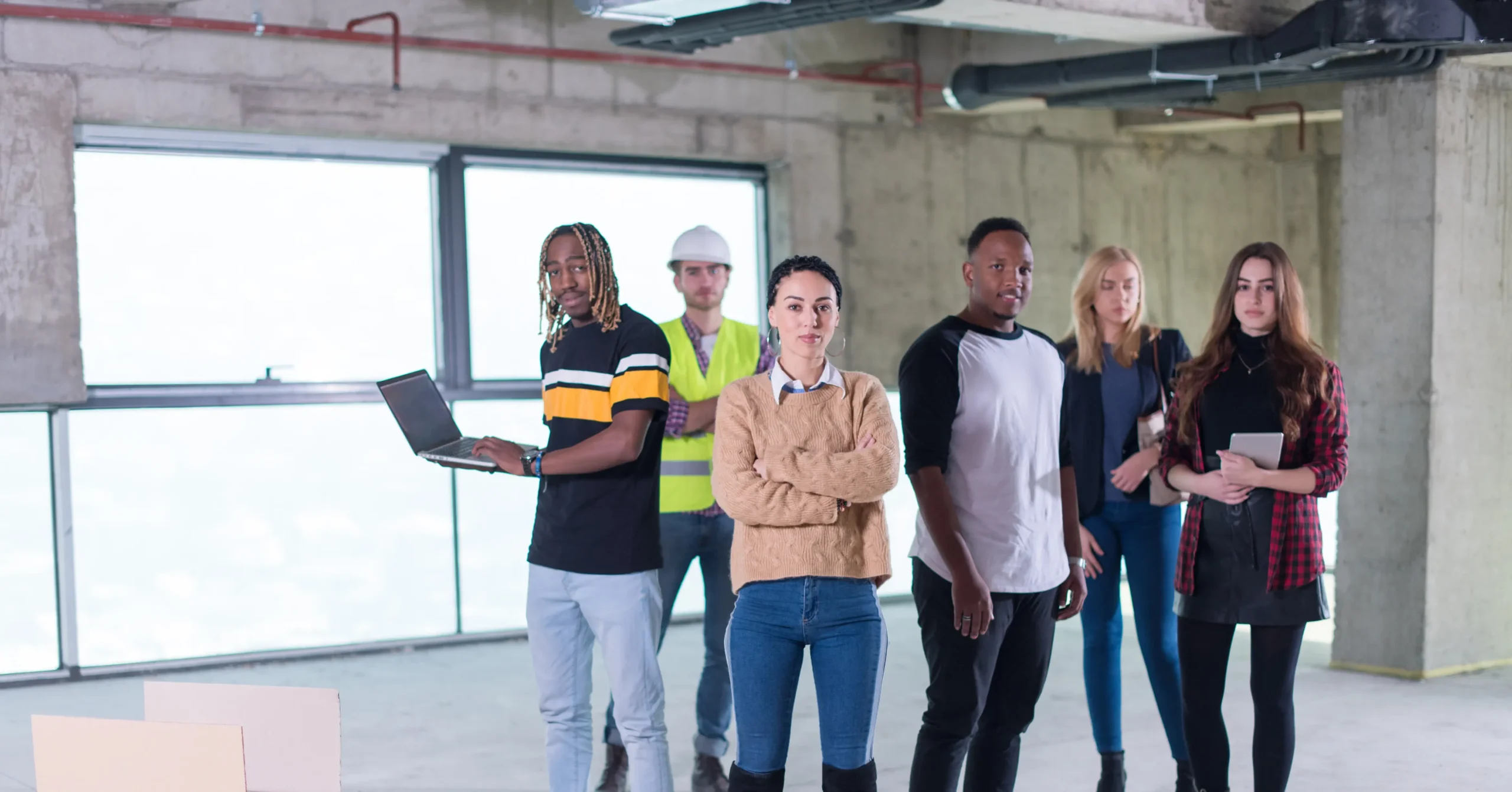 Young building services professionals