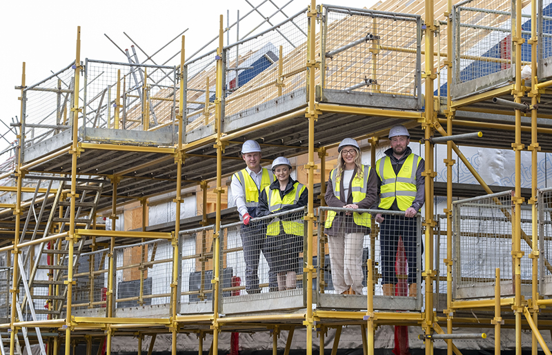 Cala team at Bo'ness site