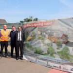 Work gathers pace to create new civic space in Bishopbriggs New civic space being created in Bishopbriggs