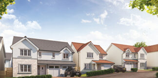 Pilgrim Manor streetscene CGI