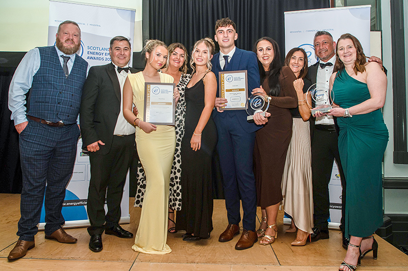Procast team at Energy Efficiency Awards