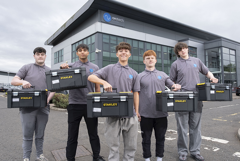 Arc-Tech apprentices