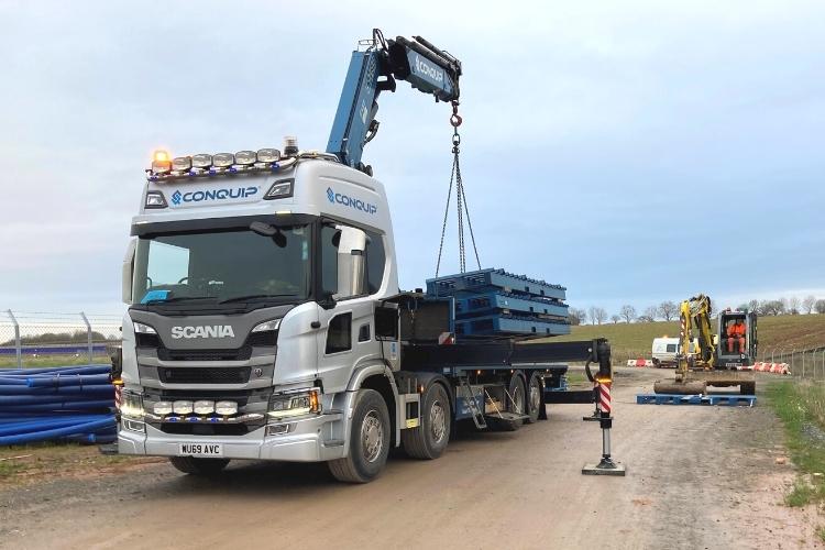 Conquip Engineering Group lorry