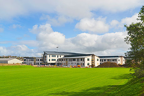 Steelwork was top of the class for construction of a new school and theatre in Orkney.