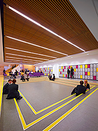 Hit the floor - Gerflor supplies High School