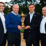 Morrison tees off 2014 with golf’s Ryder Cup contract L-R Andrew Richards, Managing Director of Linden Homes, Greg Fitzgerald, Chief Executive of Galliford Try plc, Edward Kitson, Ryder Cup Match Director and Ken Gillespie, Chief Executive – Construction for Galliford Try, which includes Morrison Construction.