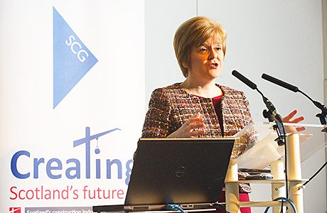 Small housebuilders to benefit from new scheme Nicola Sturgeon