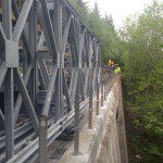Disused Victorian railway line is back on track