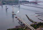 Poor weather fails to halt Queensferry Crossing work