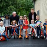Building firms pitch in on nursery garden project