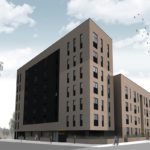 Work starts on 49 new affordable homes in Glasgow Inglefield Street CCG rendering