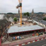 20-tonne tower crane installed at Inverness project