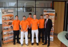 Clark Contracts welcomes new apprentices