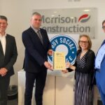 Minister welcomes Morrison Construction’s commitment to Buy Social Scotland Pledge Tom Arthur MSP visits Morrison Construction