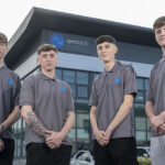 Building services provider invests in four apprentices Arc-Tech (Scotland) apprentices