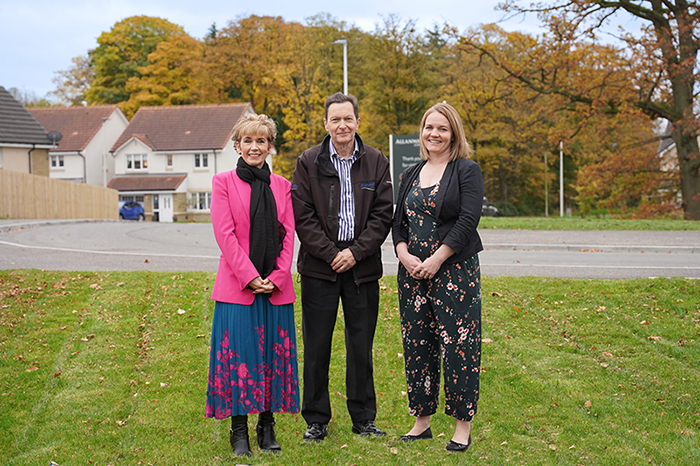 Clare Graham, Jim Baxter, and Rachel Colgan