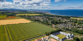 Aerial image of Longniddry South